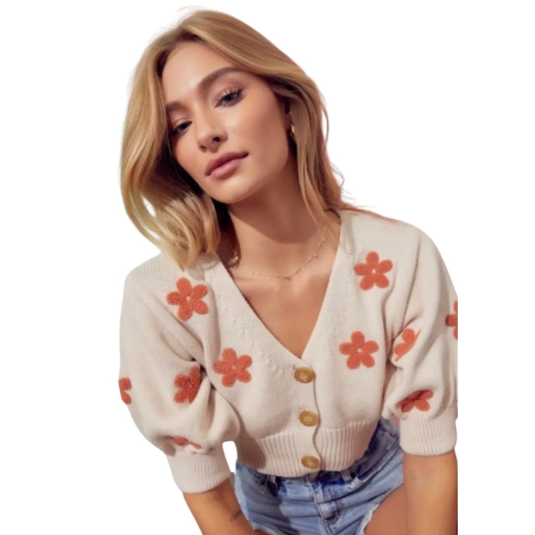 Floral Cardigan