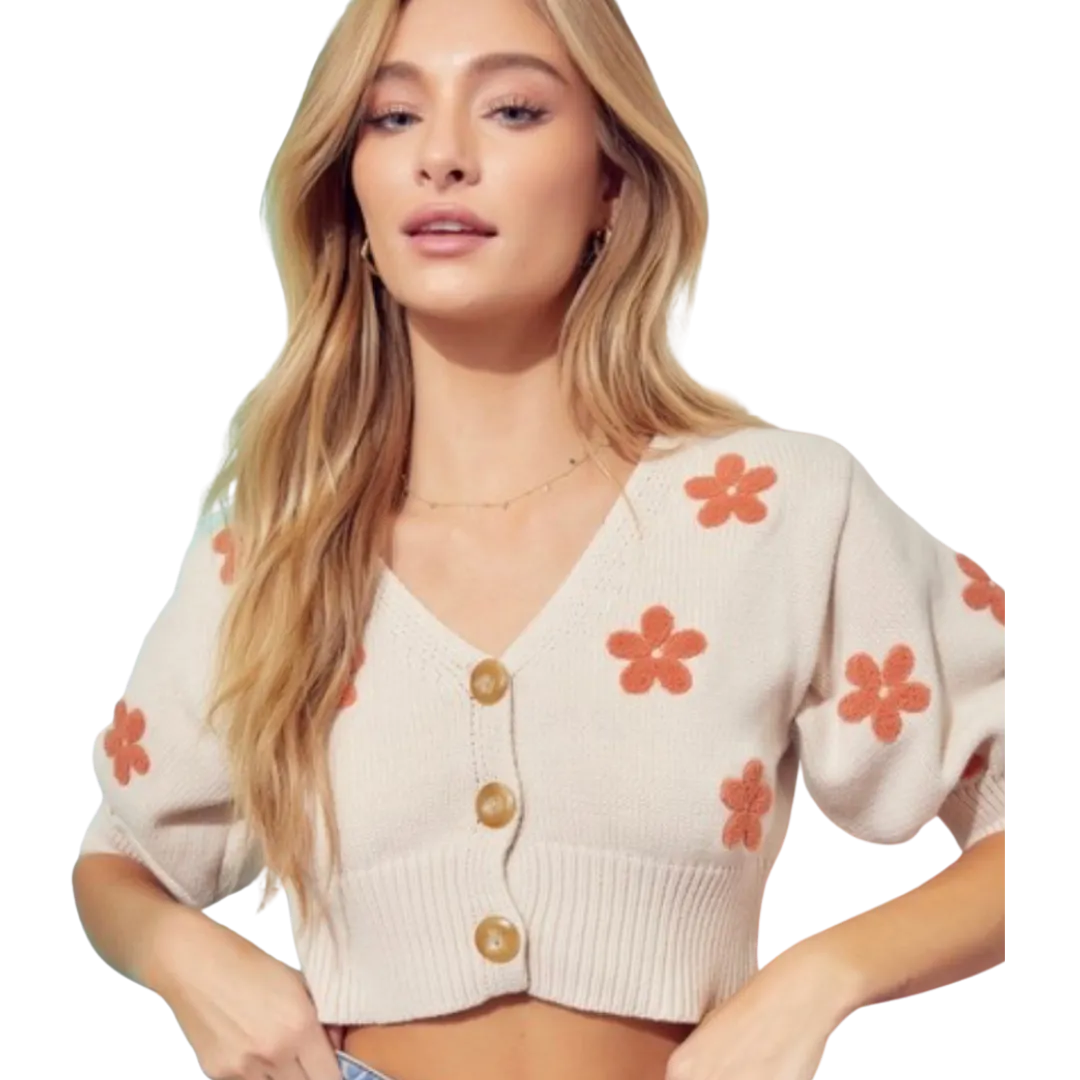 Floral Cardigan