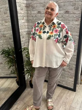 Flower Print Shirt