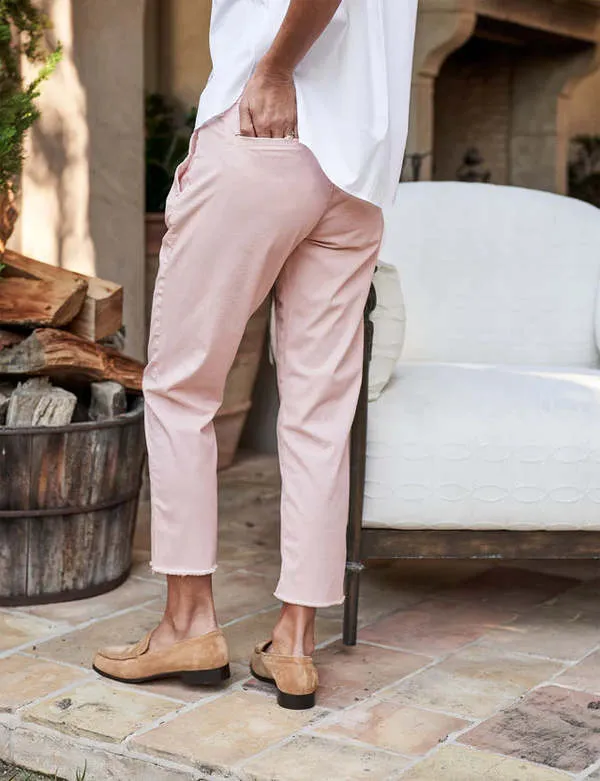 Frank & Eileen Italian Chino Vintage Rose