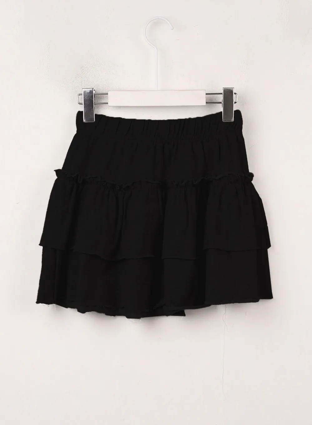 Frill Layered Mini Skirt IJ410