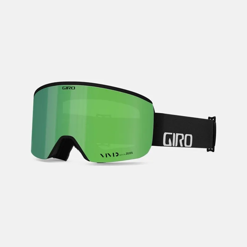 GIRO AXIS BLACK WORDMARK | VIVID EMERALD & VIVID INFRARED