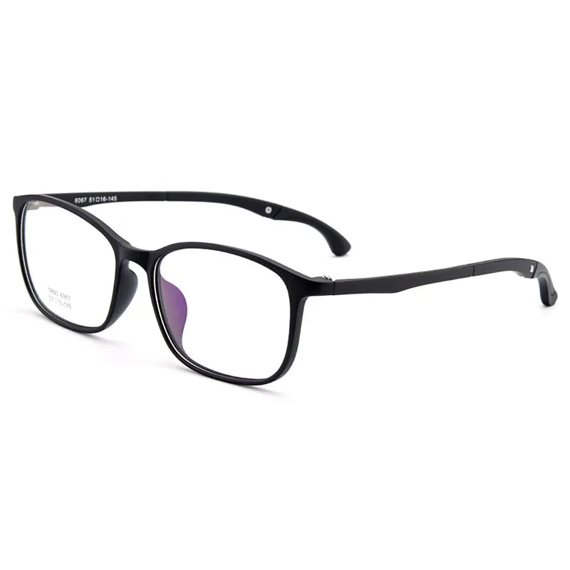 Gmei Men's Eyeglasses Ultra-Light Tr90 With Hangers Plastic M6067