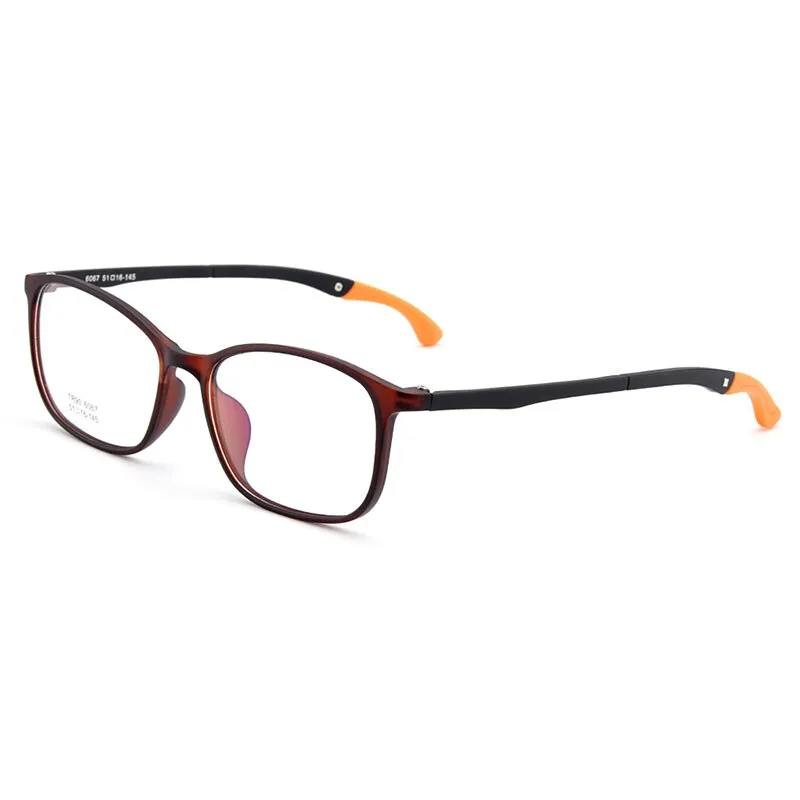 Gmei Men's Eyeglasses Ultra-Light Tr90 With Hangers Plastic M6067