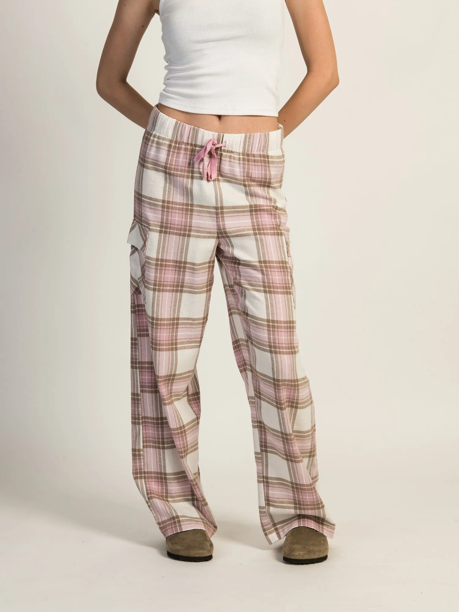 HARLOW KHLOE CARGO PANT - PINK