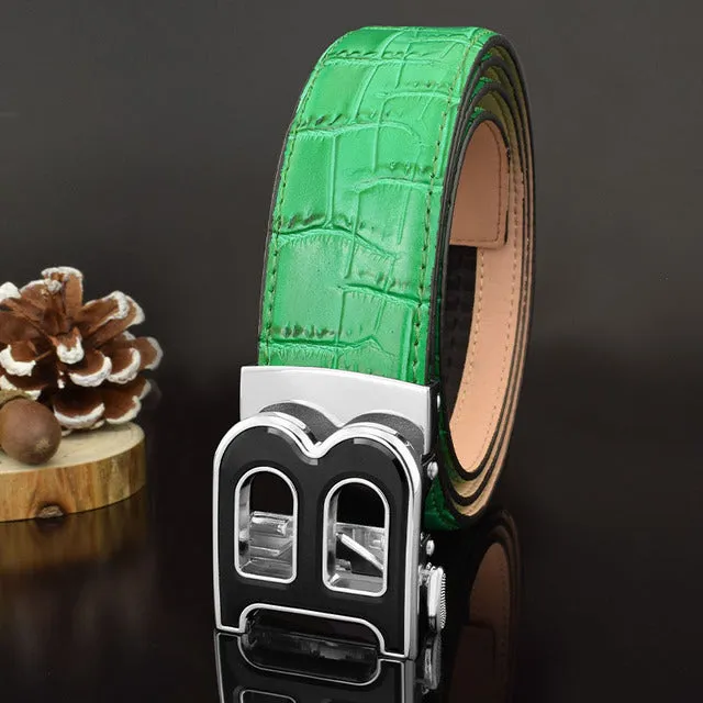 High Quality Genuine Leather Designer Men Belts