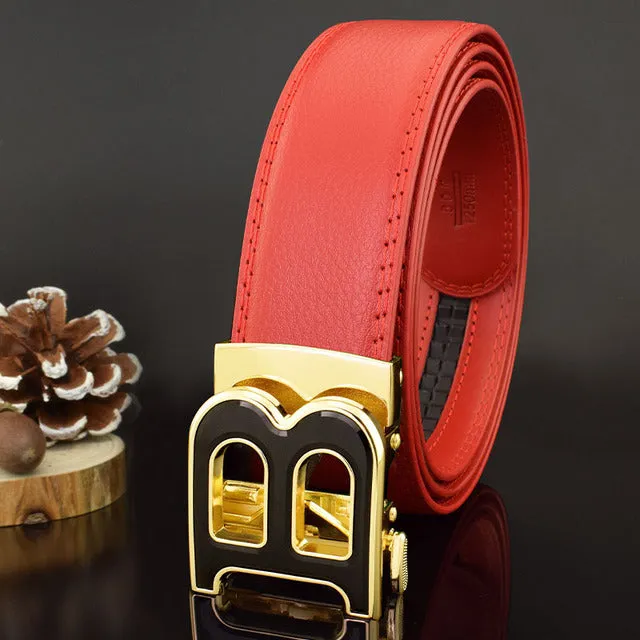 High Quality Genuine Leather Designer Men Belts