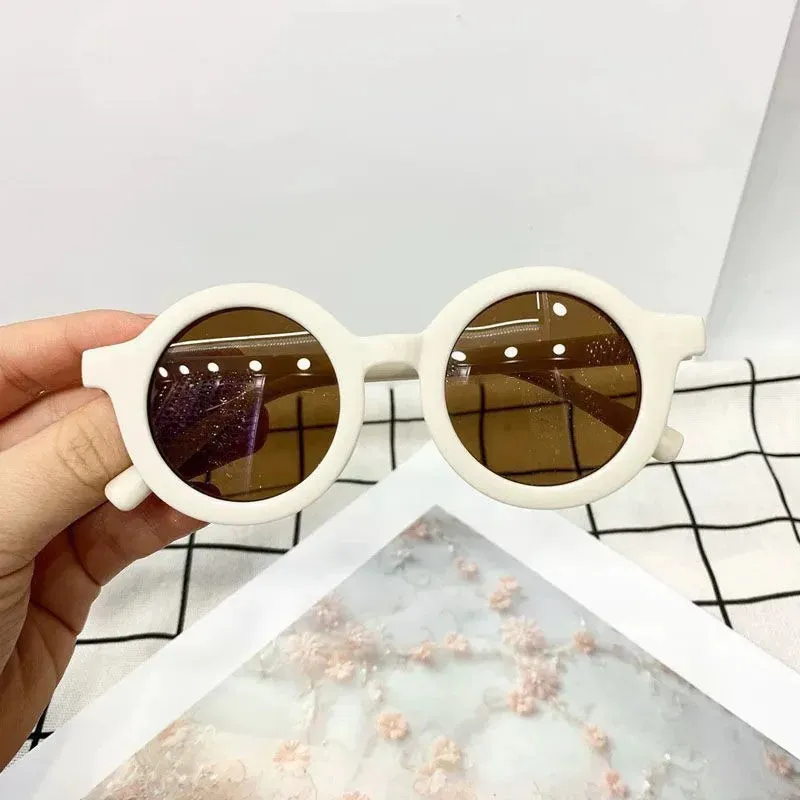 High-Quality Kids Fashion Trendy Decorative Frosted Cute Stylish Sunglasses