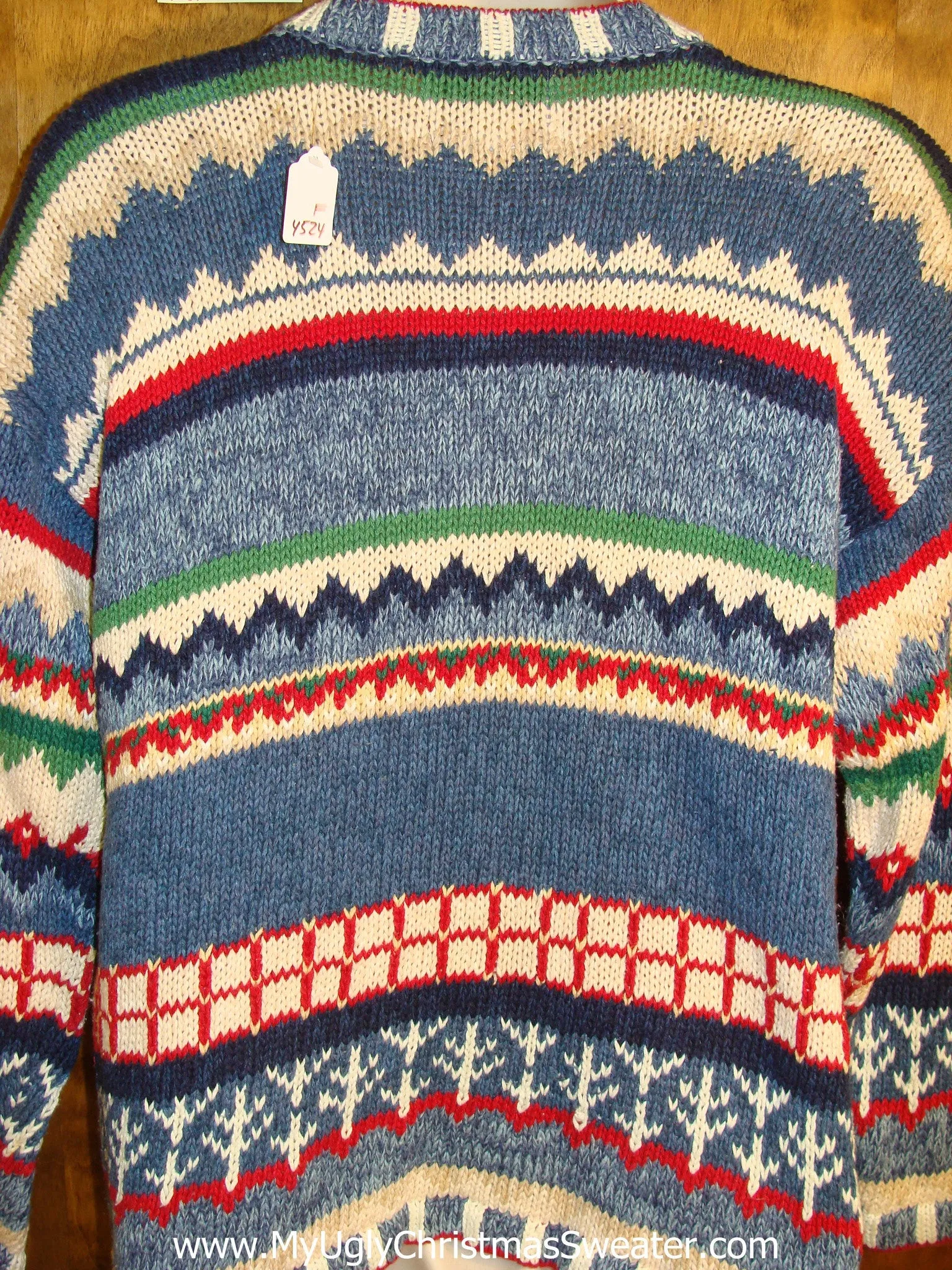 Horrible 2sided Mess 80s Bad Christmas Sweater