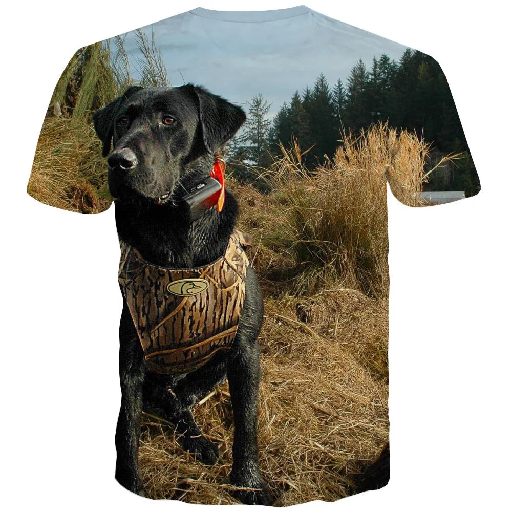 Hunting T shirts Men Jungle T-shirts 3d Deer T shirts Funny Shooter T-shirts Graphic Camouflage Shirt Print