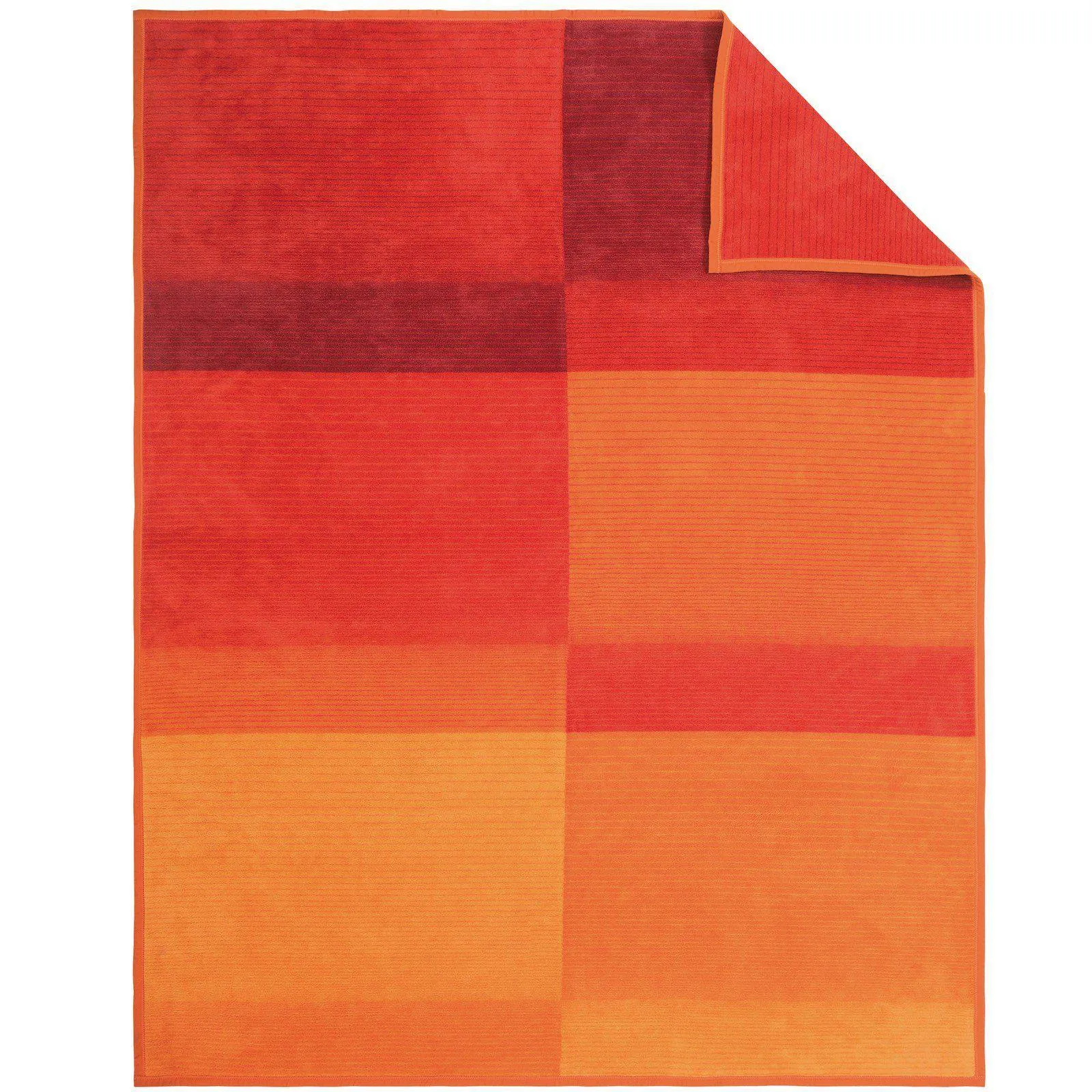 Ibena Granada Luxury Blanket - Terracotta