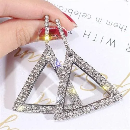 IPARAM Fashion Luxury Rhinestone Drop Earrings