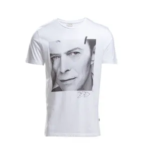 Jack and Jones Premium David Bowie Tee White T-Shirt