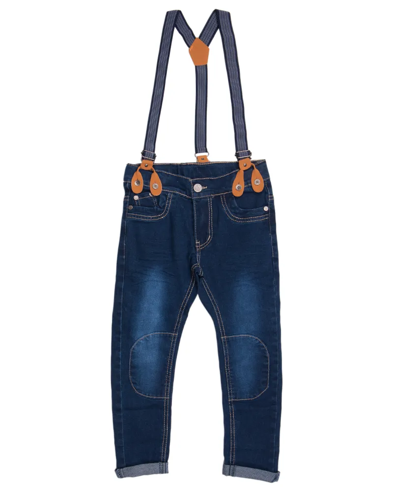 Jeans Alez Niño Denim azul Black and Blue