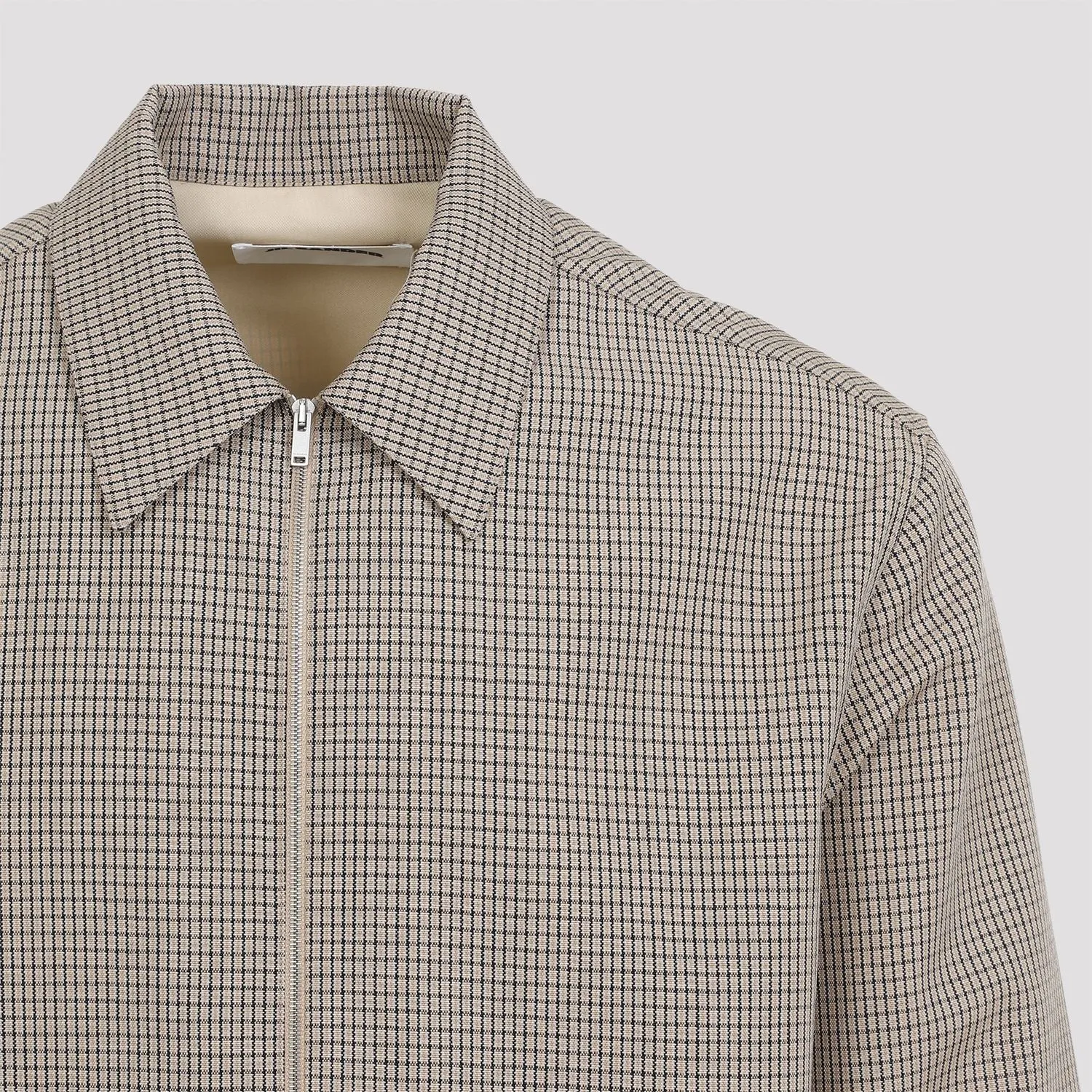 JIL SANDER Luxury Pure Virgin Wool Shirt - Slate Gray