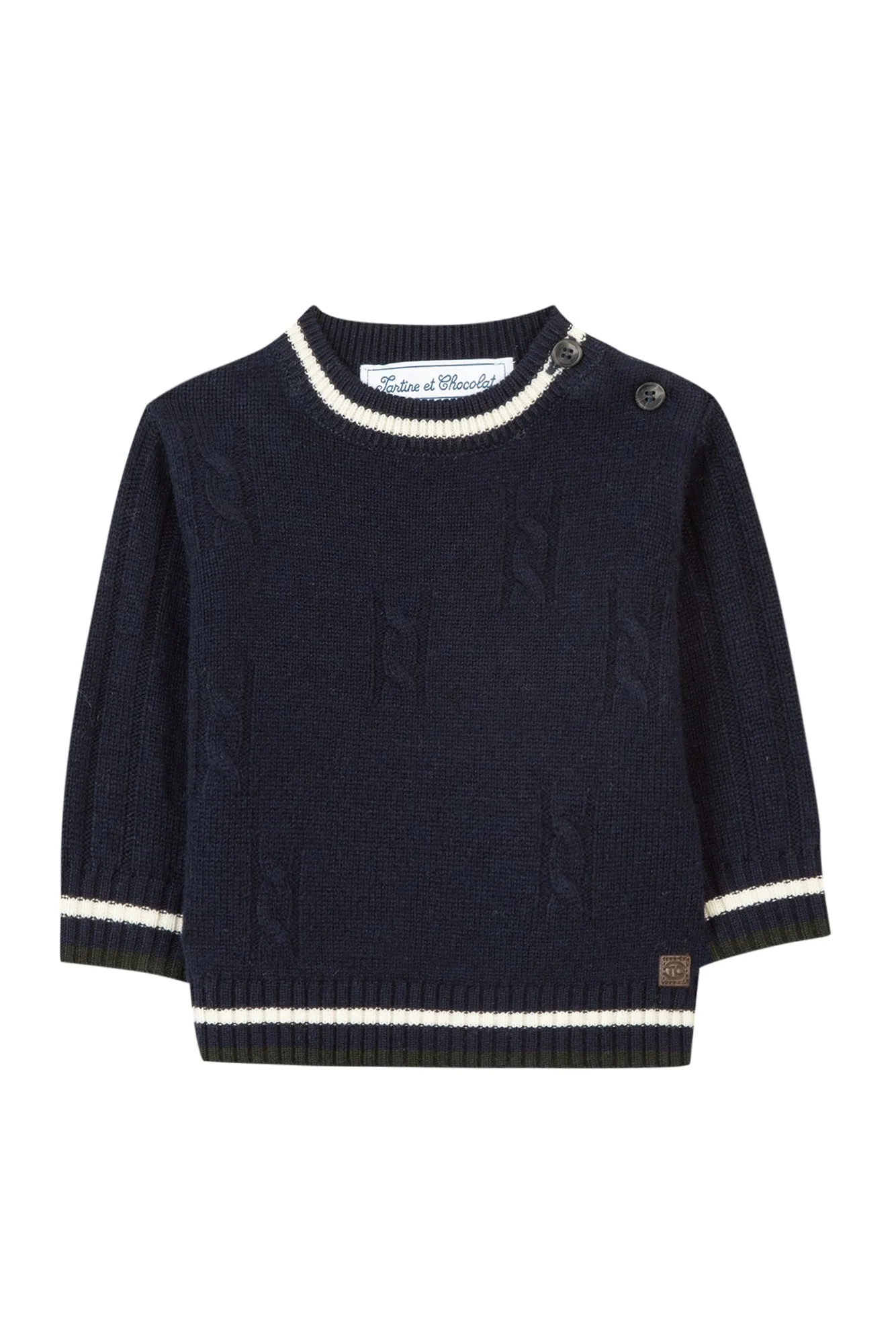 Jumper - Navy jersey