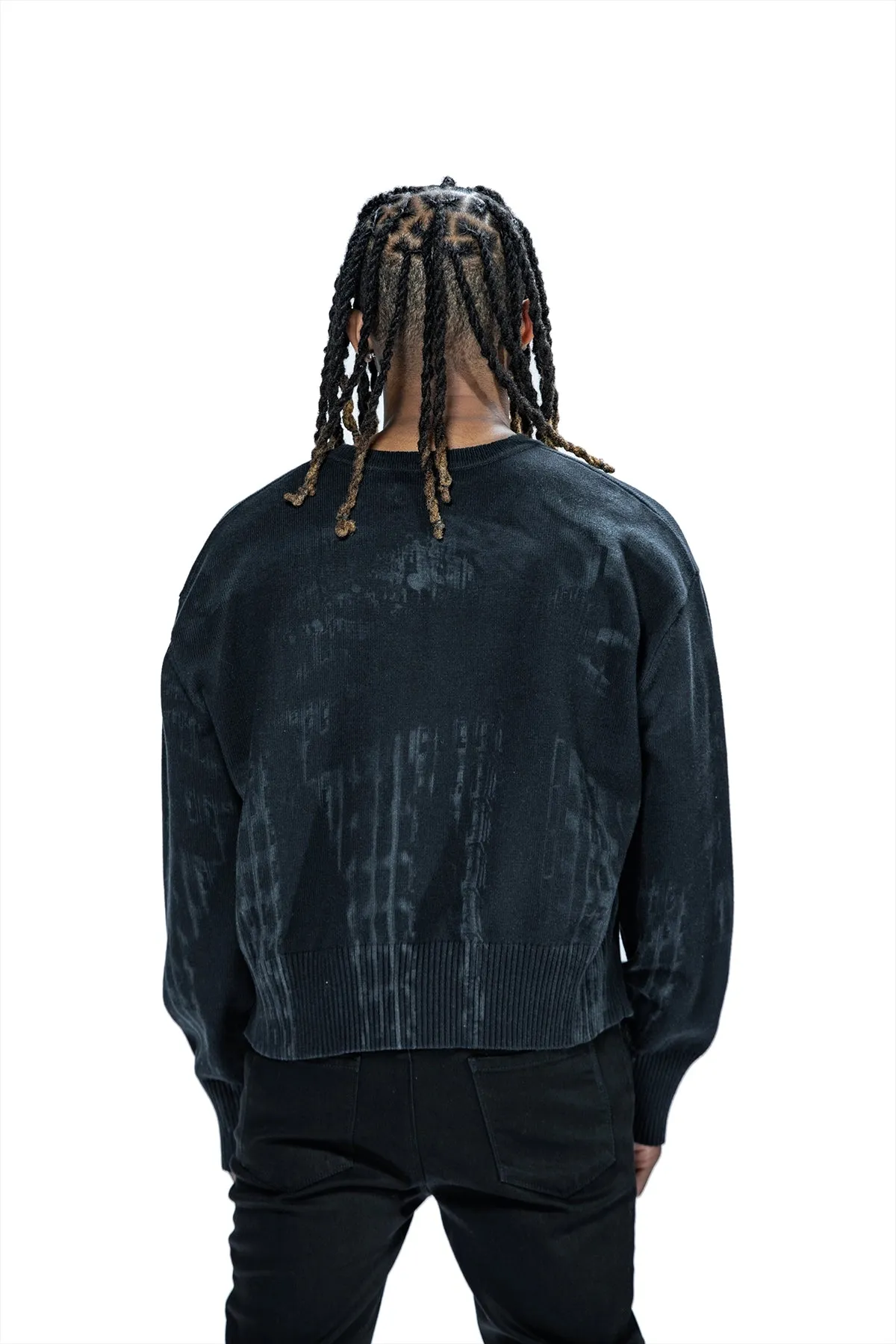 KALEB SWEATER | BLACK PONTIAC