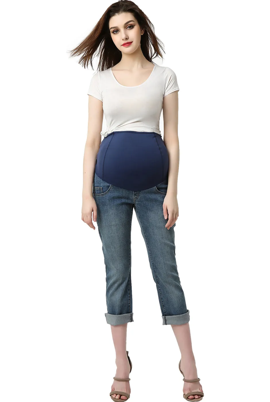 Kimi   Kai Maternity "Jodie" Girlfriend Jeans