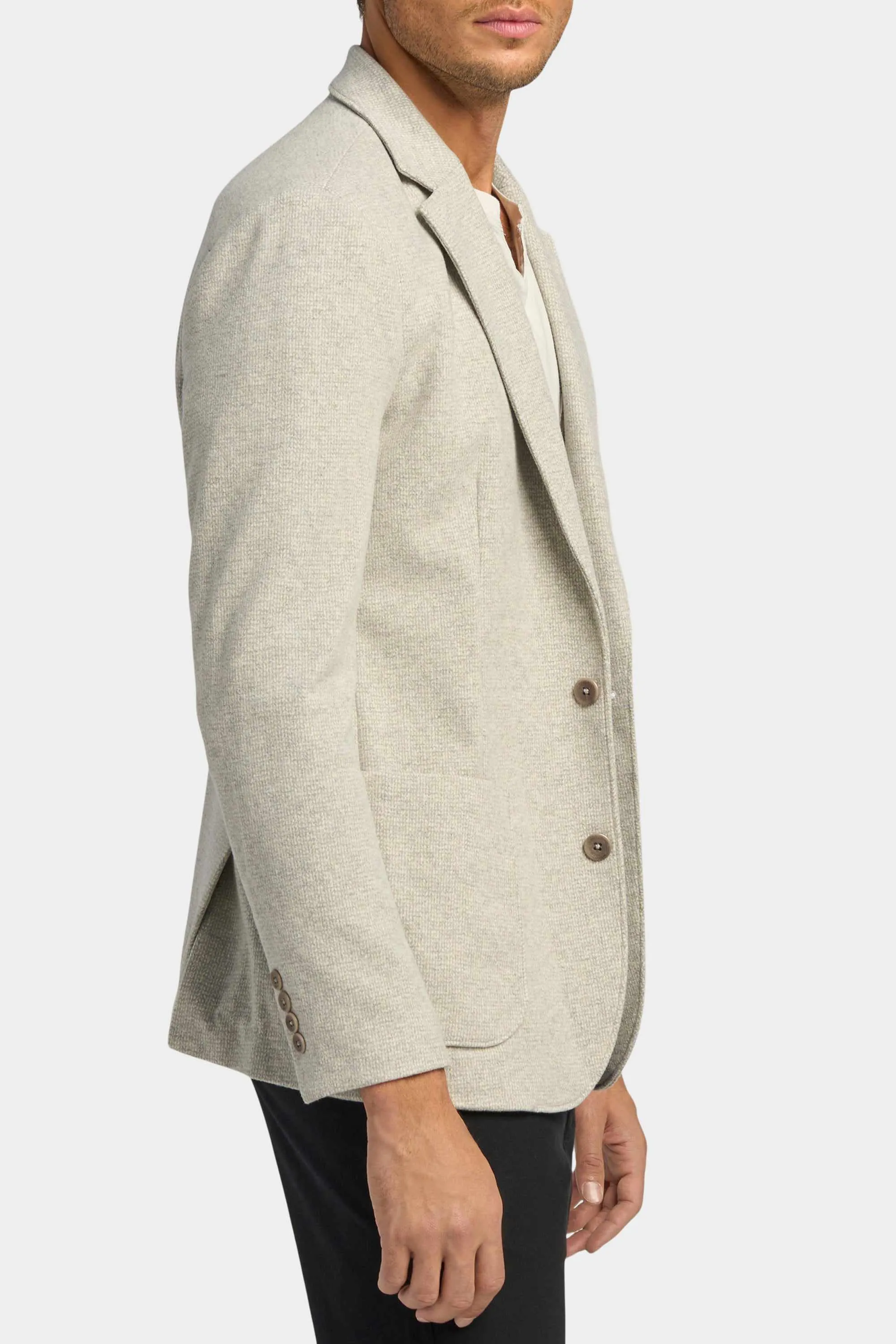 Knit Blazer | With Recycled Polyester