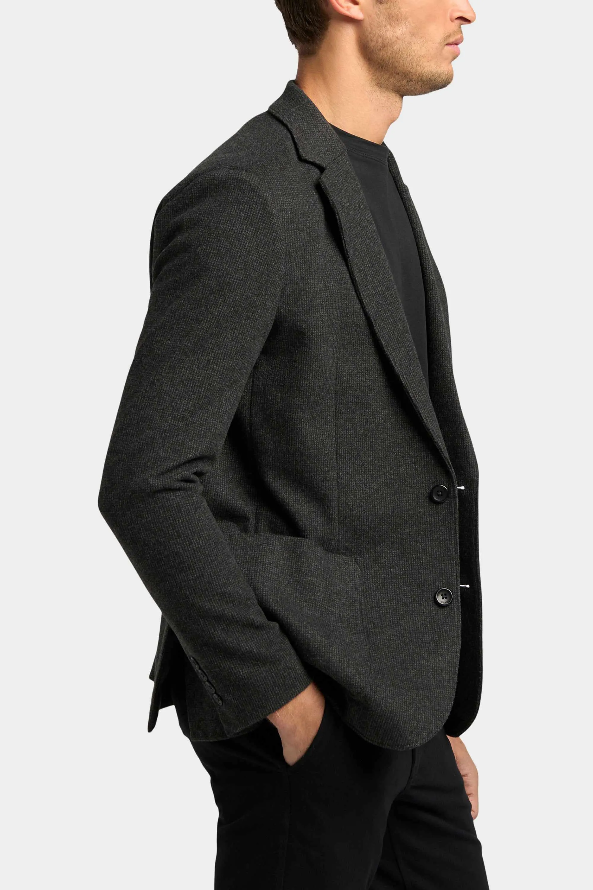 Knit Blazer | With Recycled Polyester