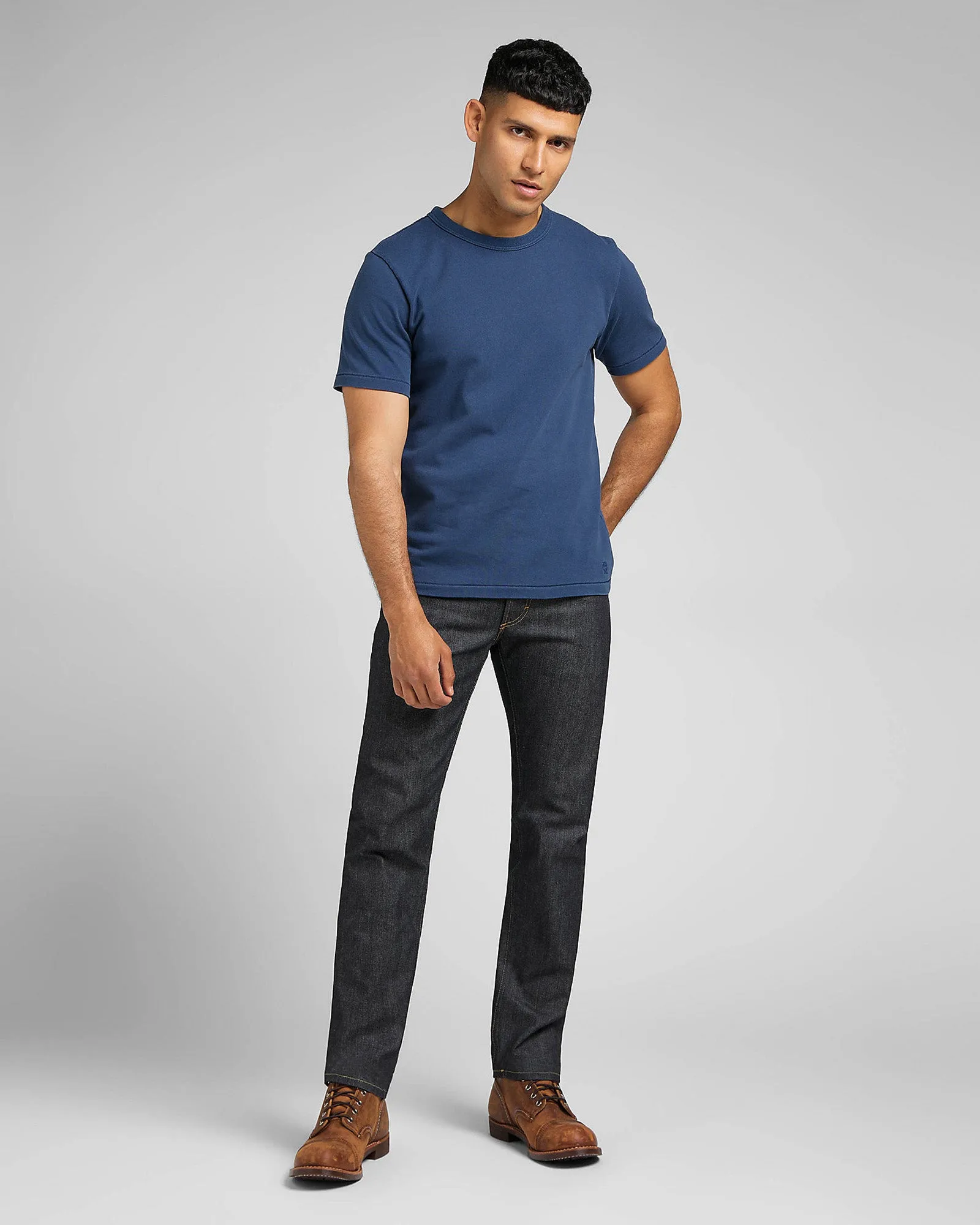 Lee 101 S Regular Fit Recycled Cotton 15oz Selvedge Mens Jeans - Dry