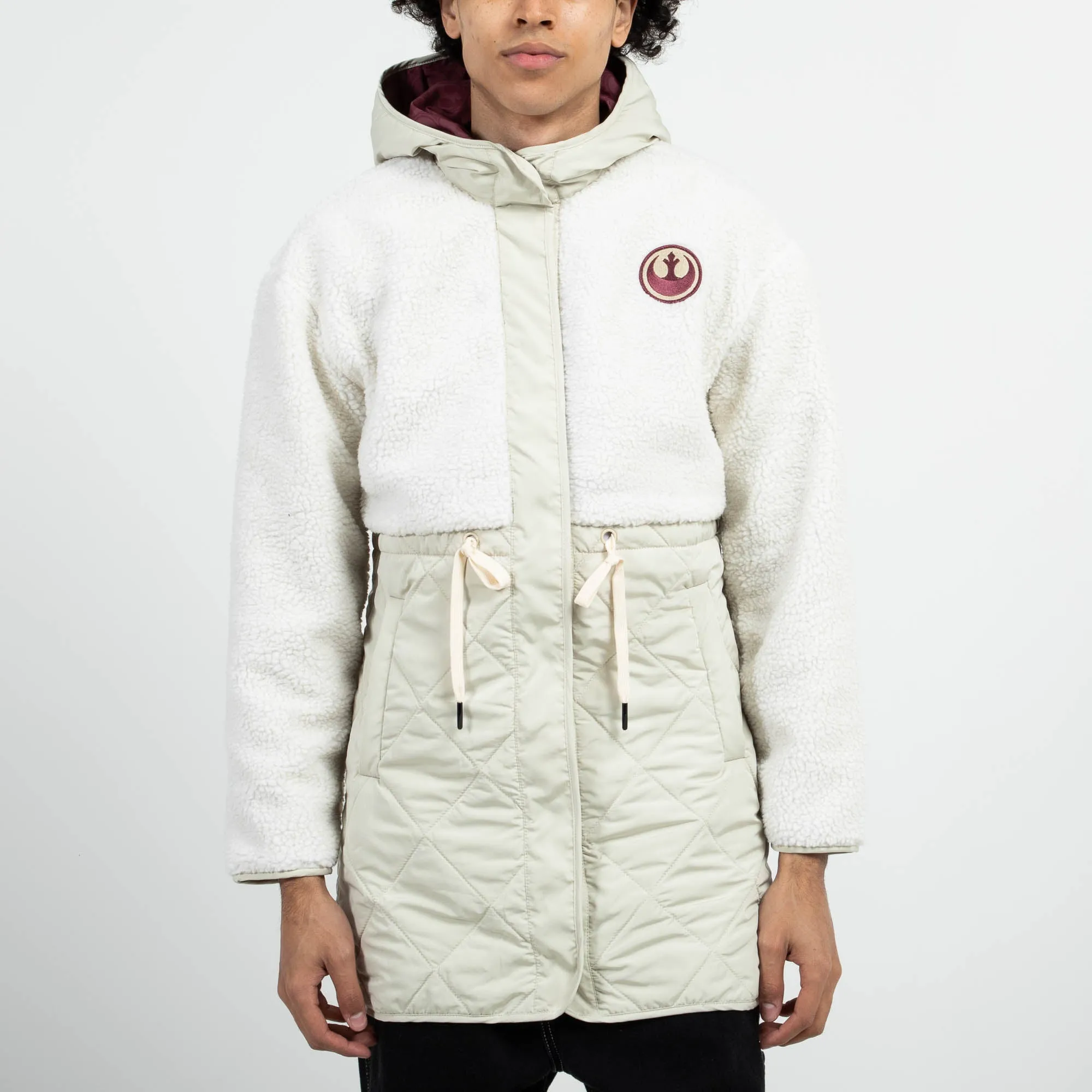 Leia Sherpa Puffer Jacket