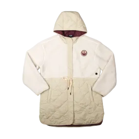 Leia Sherpa Puffer Jacket