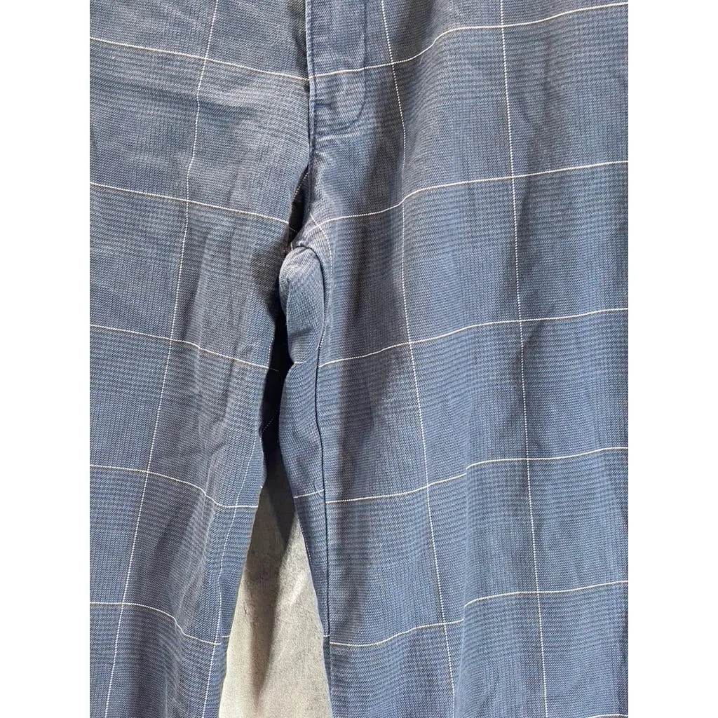 LEVI'S Men's Blue Plaid Stay Loose XX Chino Stretch Pants SZ 31X32