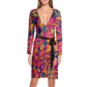 Lina Wrap Dress