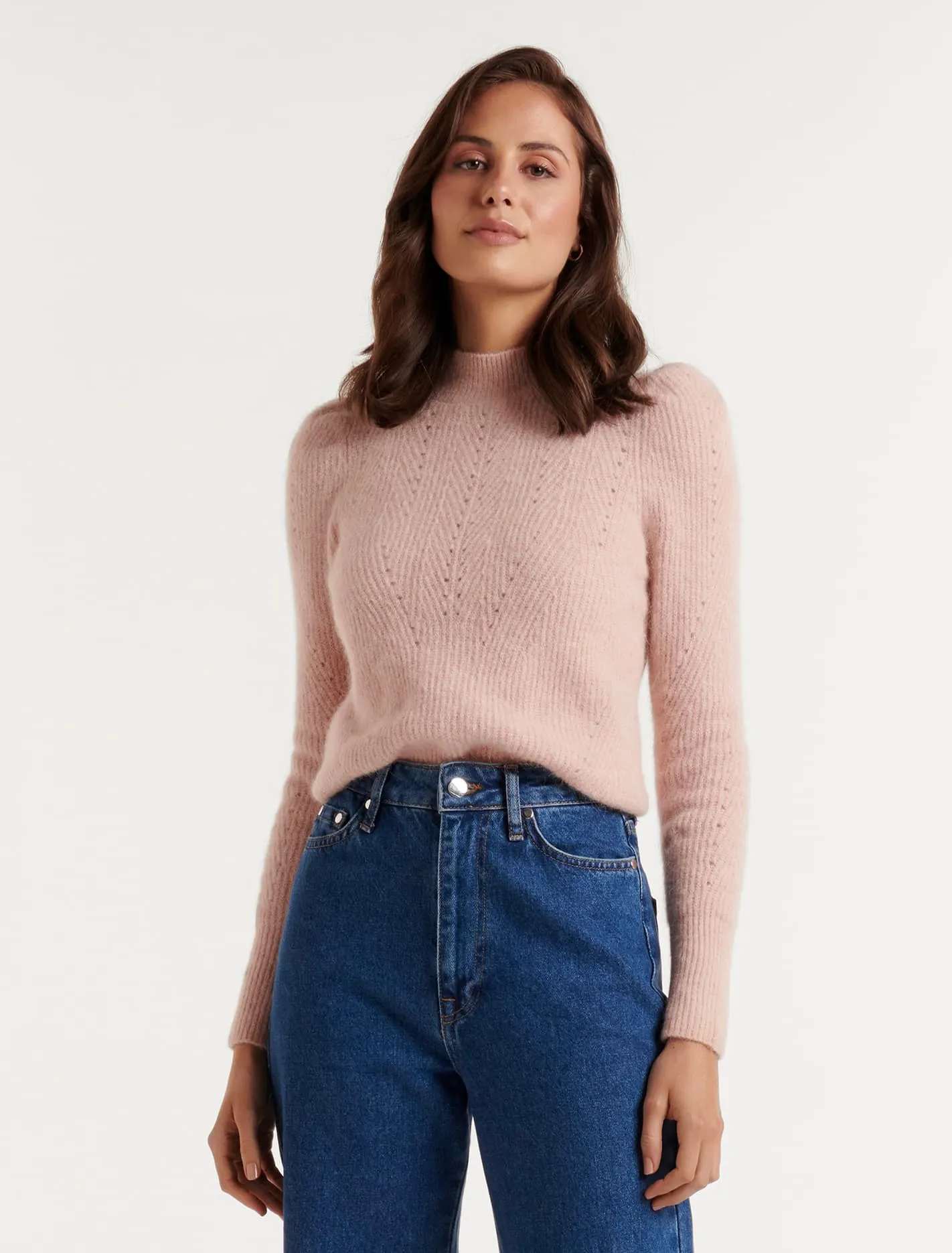 Lola Pointelle Knit Jumper