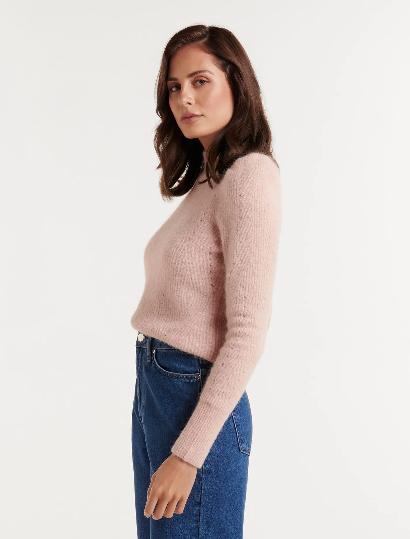 Lola Pointelle Knit Jumper