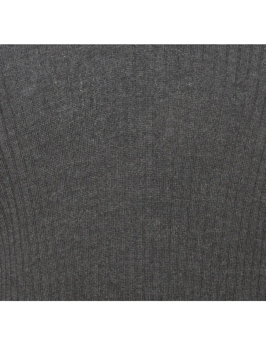 Long Sleeved Navy Jumper - L