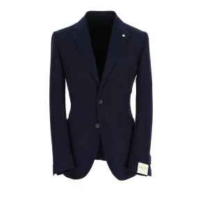 LUBIAM 1911 Garment Dyed Cotton Blazer NAVY REG