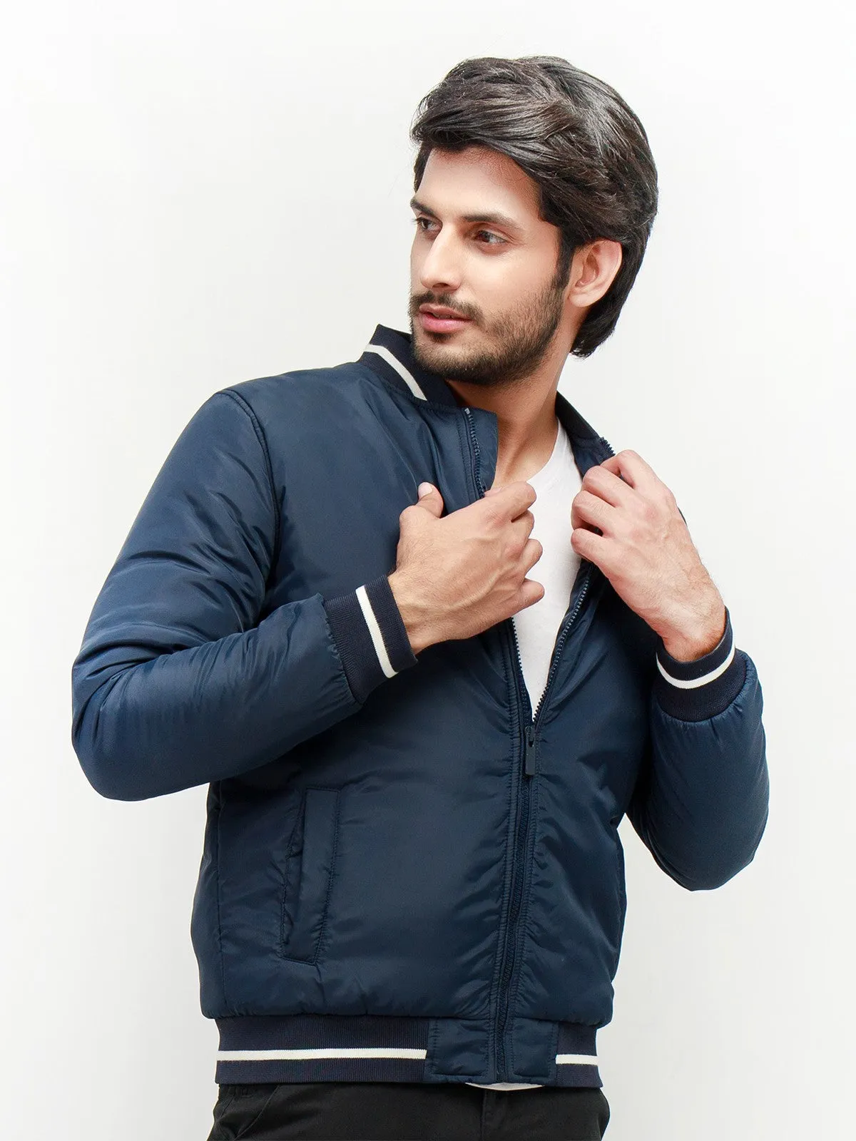 Men's Navy Jacket - EMTJ21-003