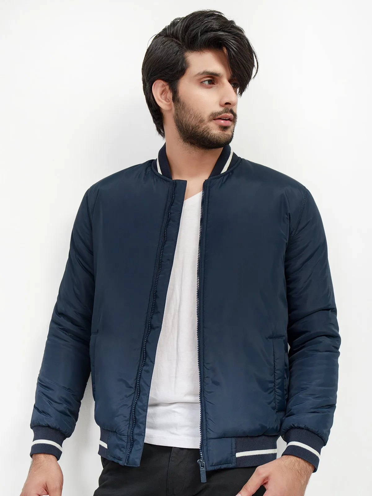 Men's Navy Jacket - EMTJ21-003