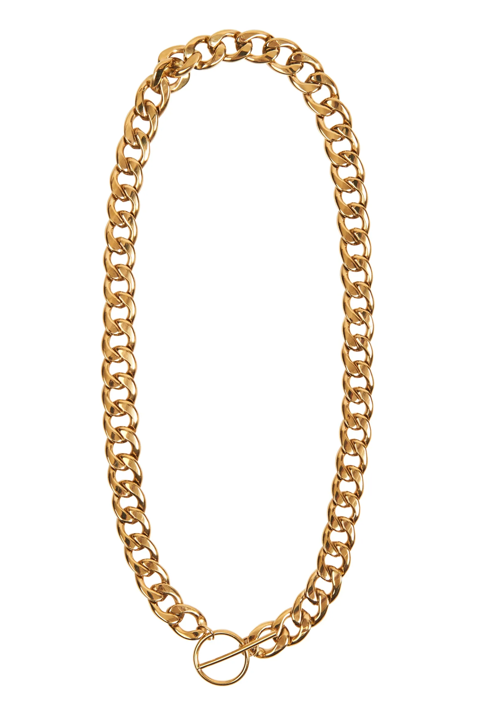 Meta Chain Necklace - Gold