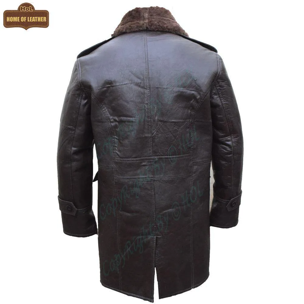 MFC03 RAF B3 Real Shearling Inner Real Quality Fur Sheep Leather Bomber Coat