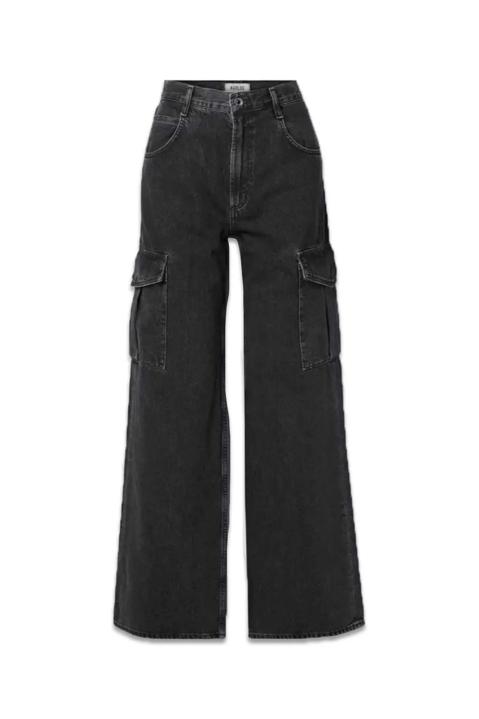 Minka High-rise Wide-leg Cargo Jeans