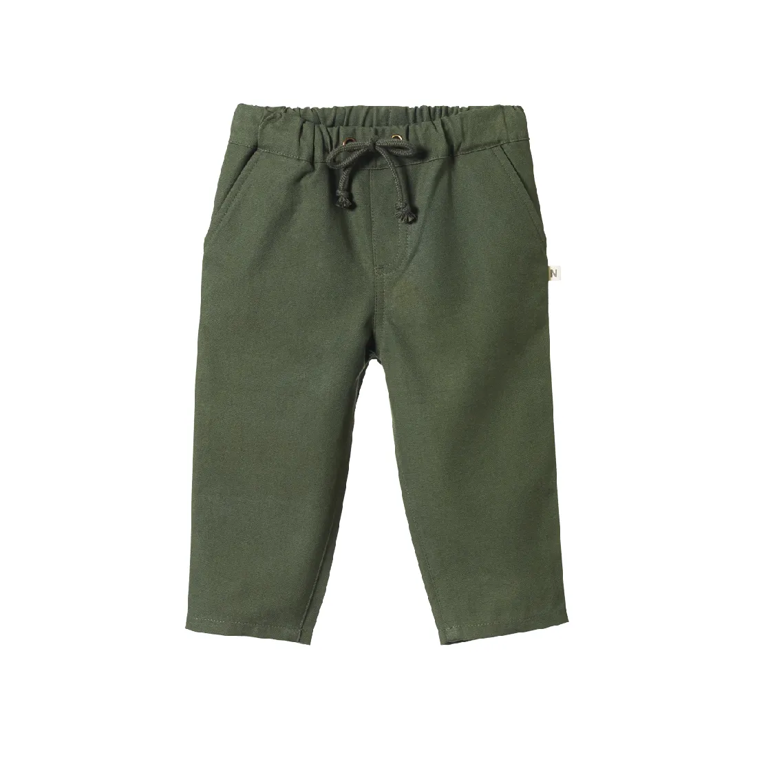 NATURE BABY - SAILOR PANTS CANVAS: THYME