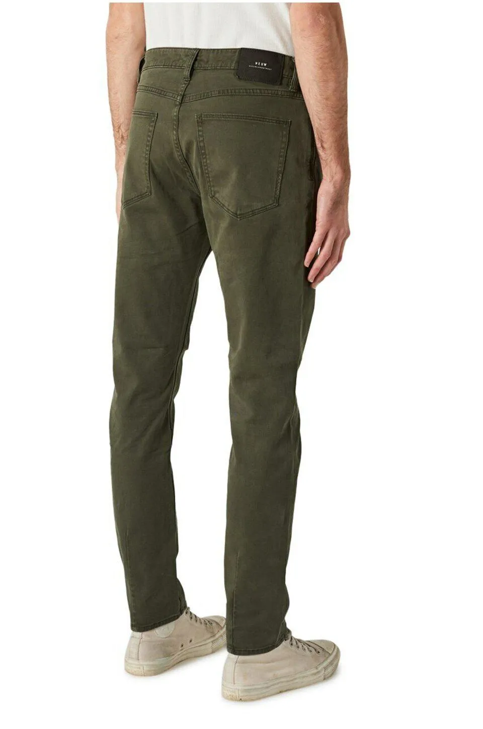 Neuw Denim Lou Slim Twill Jean In Military