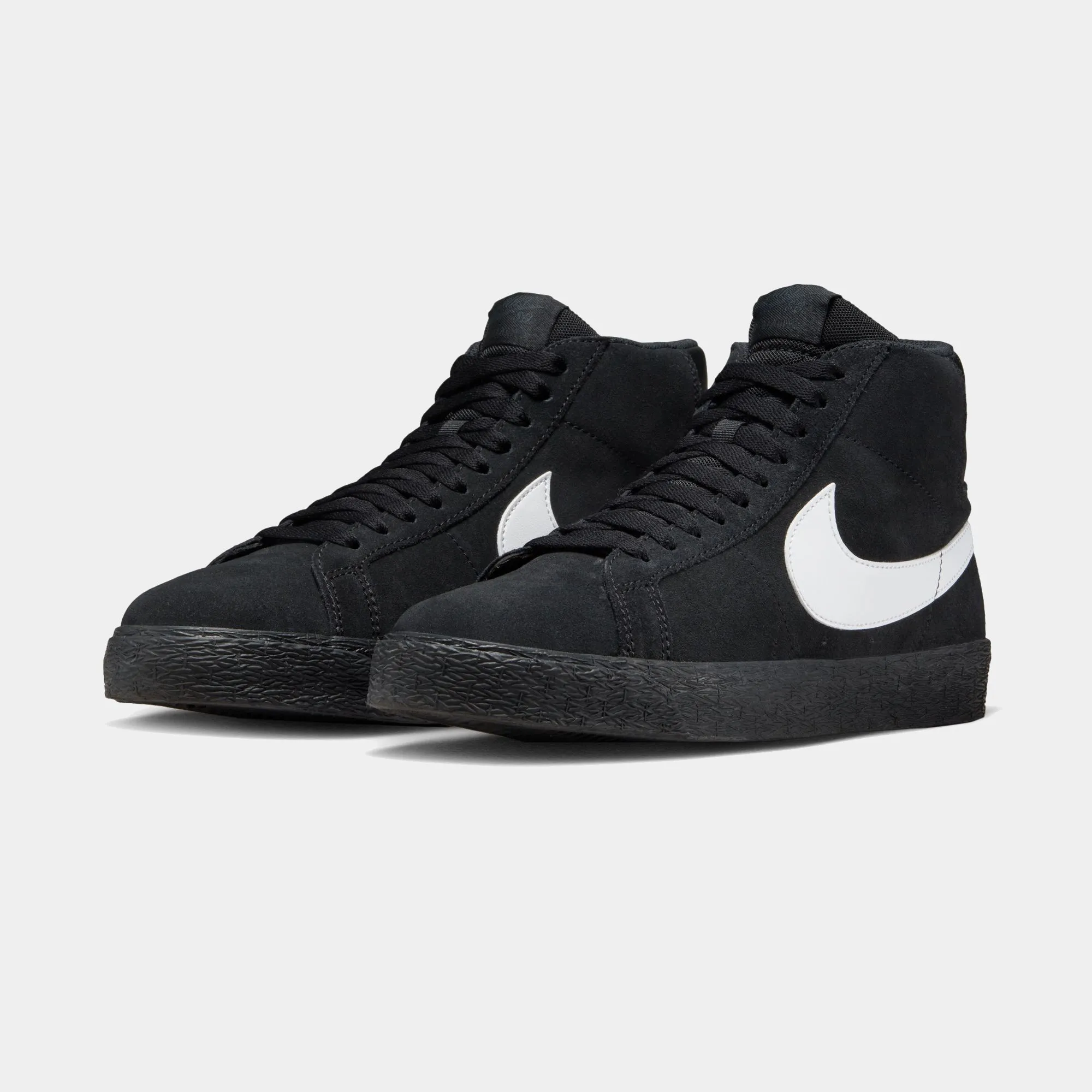 NIKE SB ZOOM BLAZER MID - BLACK/BLACK-WHITE