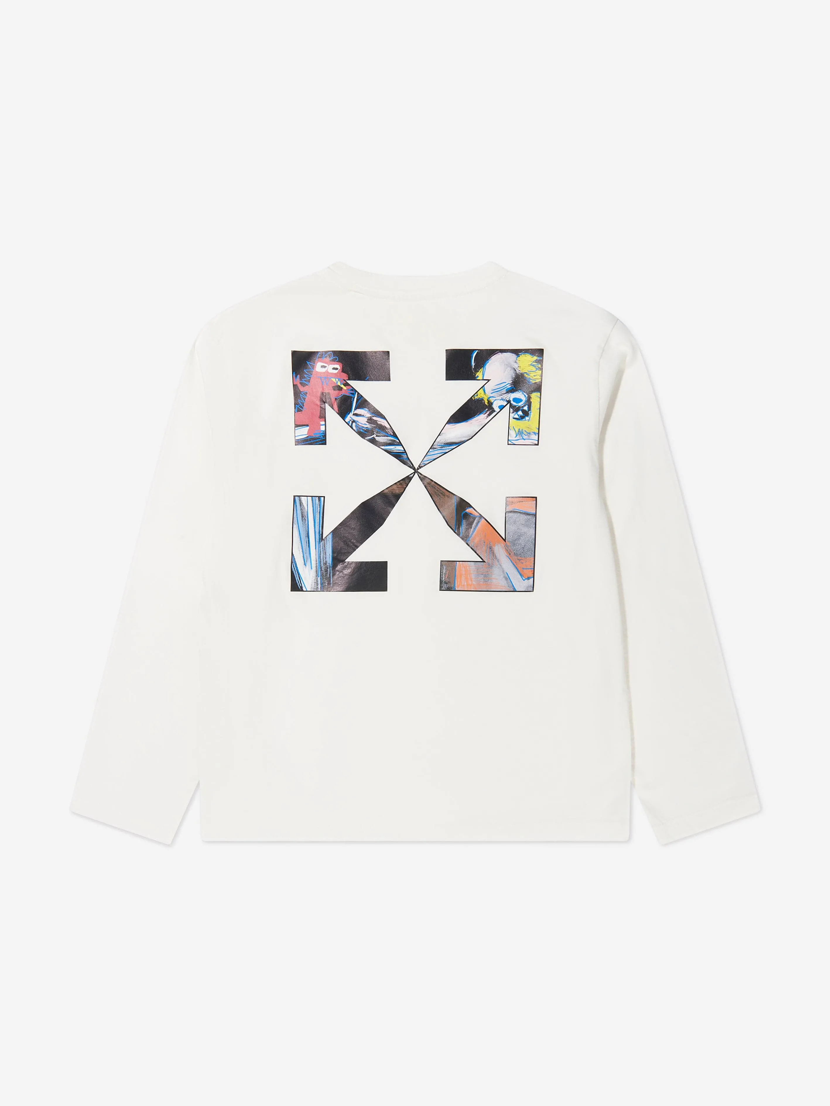 Off-White Boys Monster Arrow Long Sleeve T-Shirt