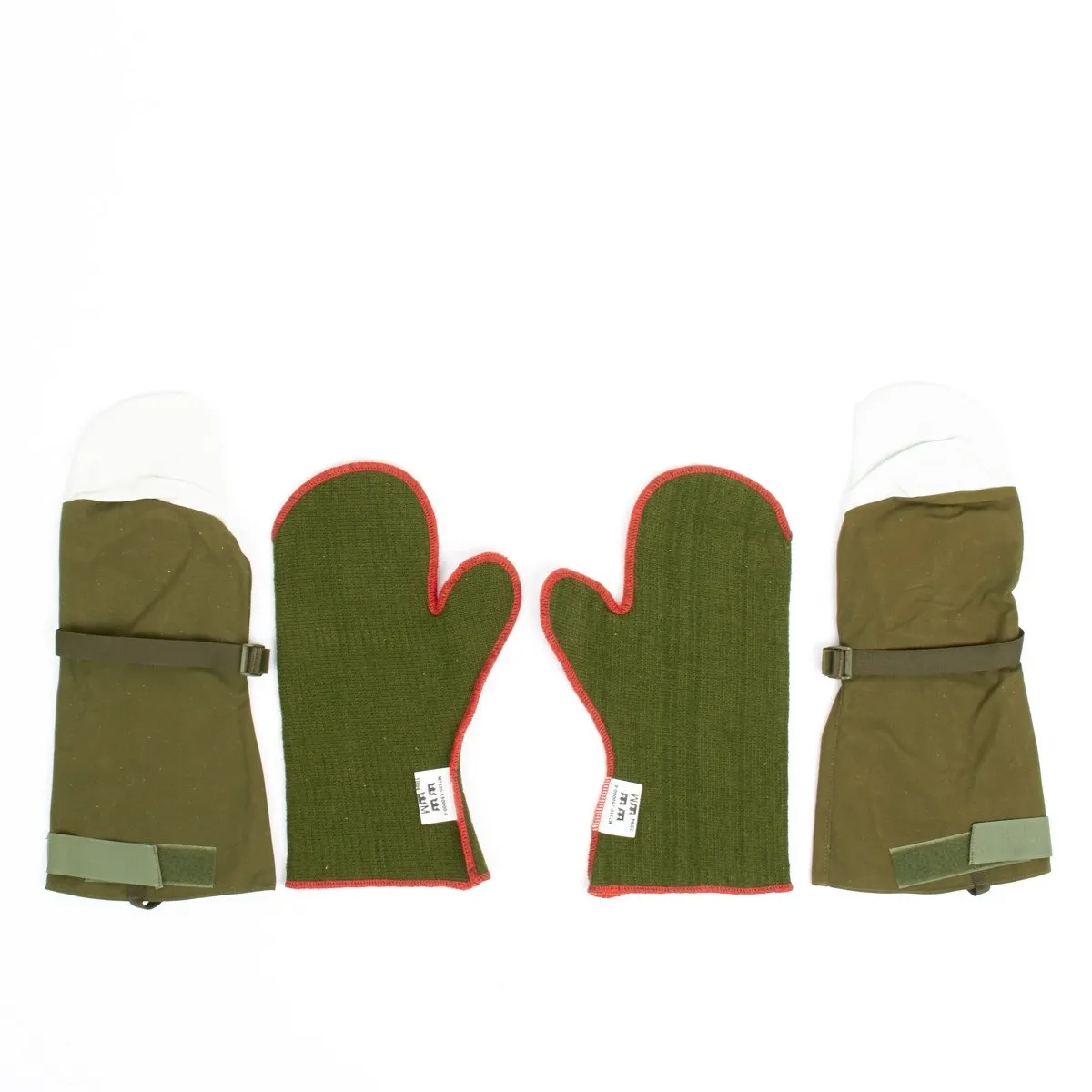 Original Military Issue Swedish Army Alpine Winter Mittens- NOS