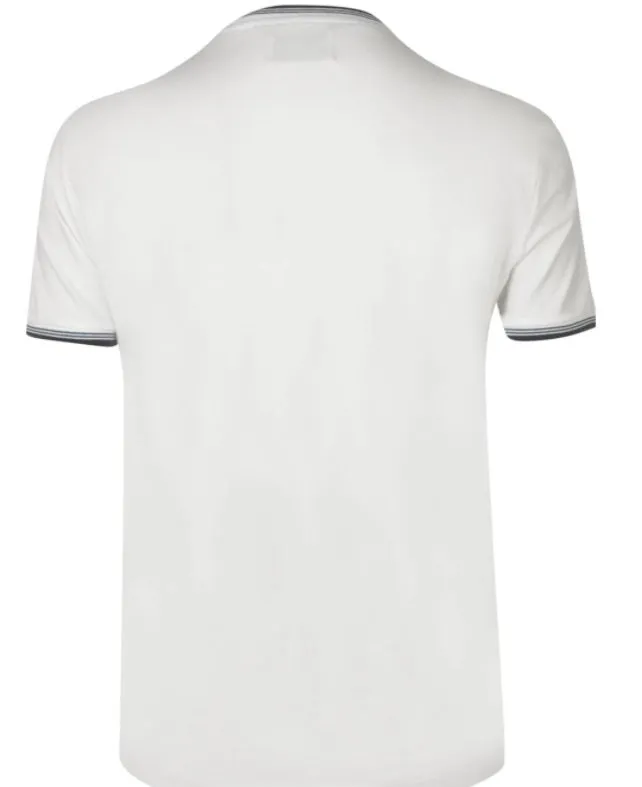 Original Penguin Sticker Pete Tipped T-Shirt - Bright White