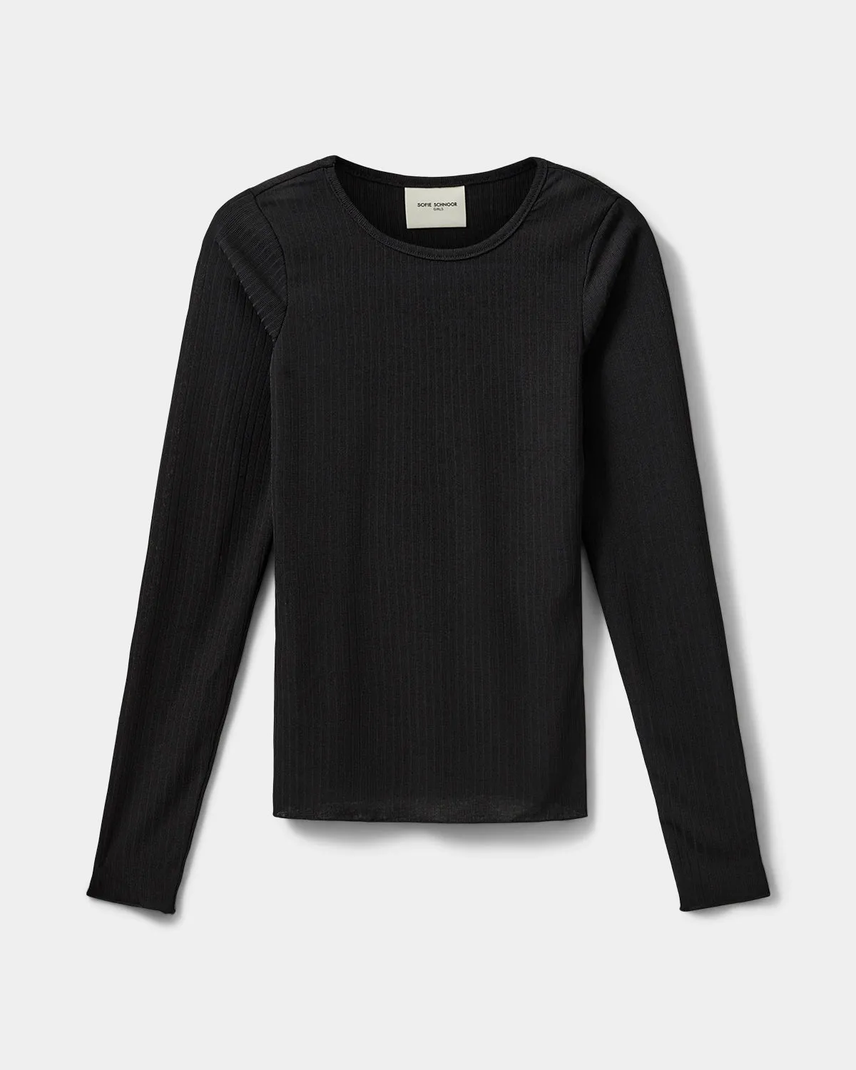 PATRICIASY T-SHIRT LONG SLEEVE - Black