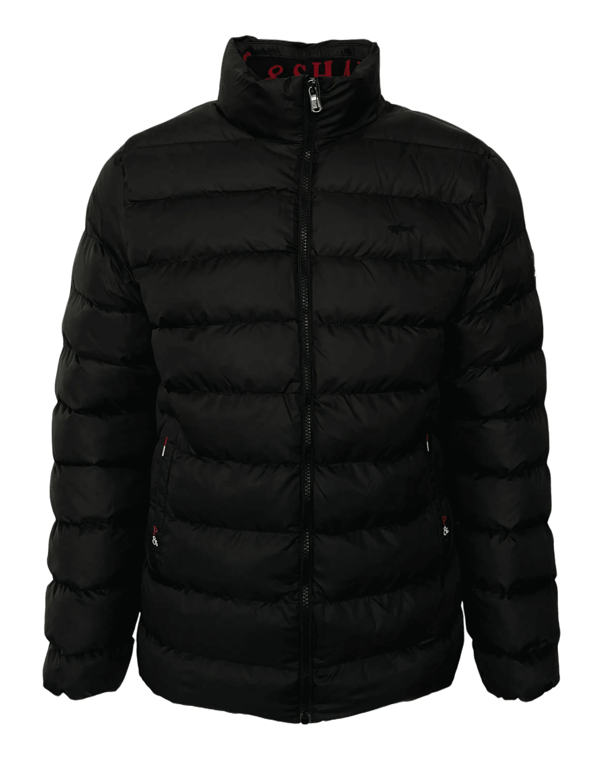 Paul & Shark Puffer Jackets In Black