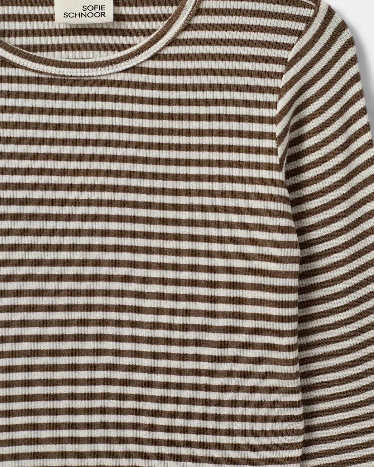 PETRICIASY T-SHIRT LONG SLEEVE - Army Stripe