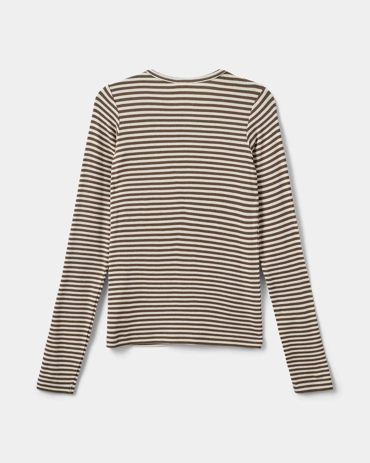 PETRICIASY T-SHIRT LONG SLEEVE - Army Stripe