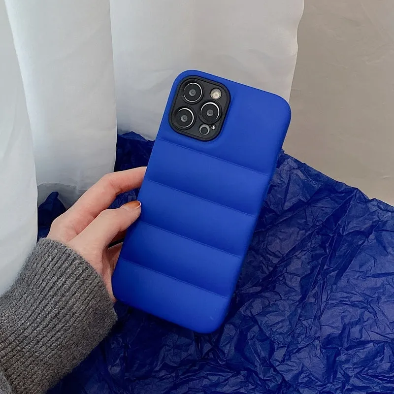 PUFFER JACKET IPHONE CASE