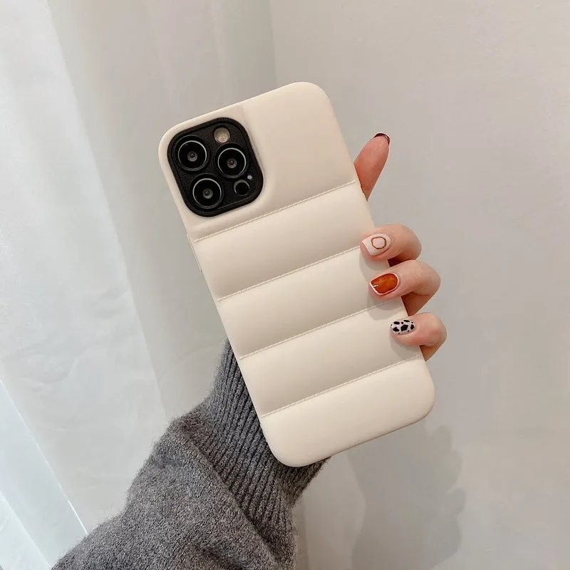 PUFFER JACKET IPHONE CASE